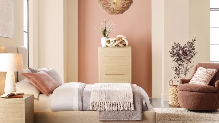 Master Bedroom Accessible Beige Color Palette