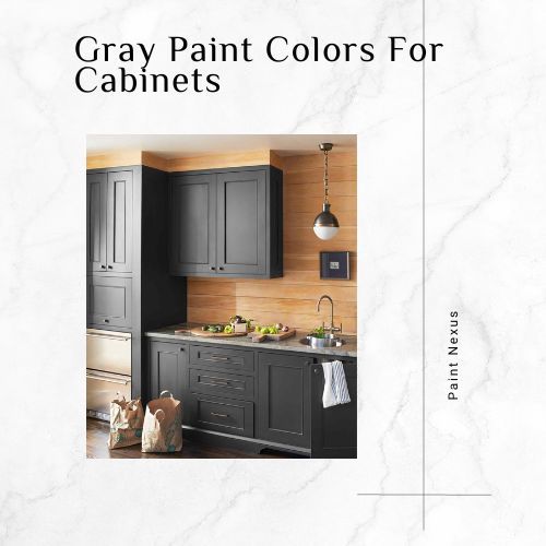 Gray Paint Colors For Cabinets