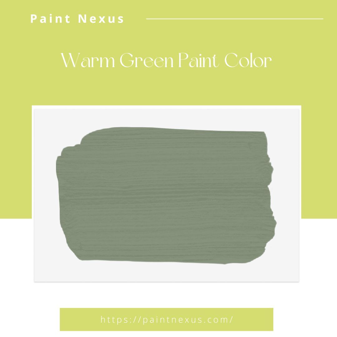 Warm Green Paint Color